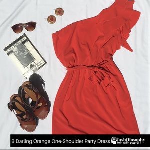 B Darling 1-Shoulder Dress